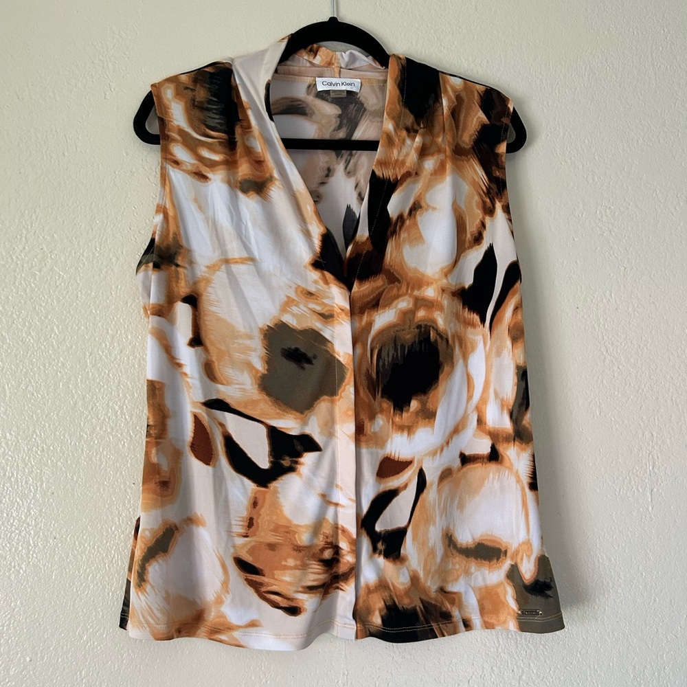 Calvin Klein Sleeveless Blouse